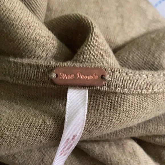 Lowest Posh Price for NWT Free People Ballerina Olive Romper Size XS - Picture 5 of 9